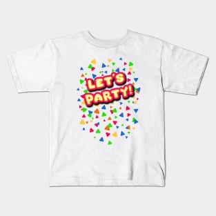 Five Nights at Freddy's - Let's Party - Toy Chica Kids T-Shirt